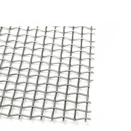 Metaximious 20 cm x 30 cm 30 cm x 30 cm 30 cm x 60 cm 30 cm x 90 cm 5 Mesh 400 Mesh Edelstahlgewebe Siebdraht Filterblatt DIY(300 mesh 30x60cm) von Metaximious
