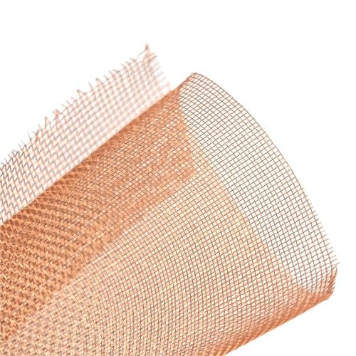 Metaximious 20-teiliges Kupfer-Maschensieb-Set, 10 bis 200 Maschen, Abschirmgewebefilter for Trocknen von Signalanwendungen, Metallsieb DIY(200 mesh) von Metaximious