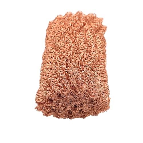 Metaximious 3 Meter 6 Meter 4 Drähte Reines Kupfer Mesh Woven Filter Sanitär Lebensmittel Grade for Destillation 127mm Breite DIY(6 meter) von Metaximious