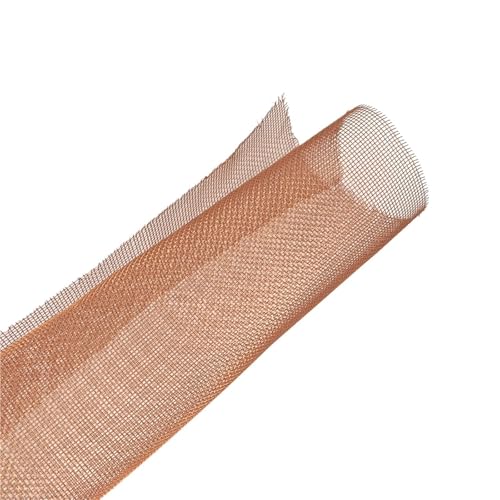 Metaximious 30 x 90 cm Kupferdrahtgewebesieb 10 Mesh 200 Mesh Abschirmgewebefilter for Trockensiebung und Signalblockierung im Labor DIY(30 mesh) von Metaximious