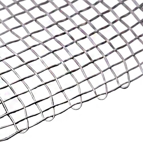 Metaximious 304 Edelstahl 100 cm x 100 cm Filter Drahtgeflecht Metall Front Reparatur Fix Mesh Filtration Bildschirm Blatt Net DIY(100Mesh 0.18mm) von Metaximious