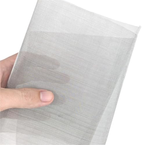 Metaximious 304 Edelstahl 50 cm x 100 cm Metall Reparatur Fix 6 zu 400 Mesh Filtration Screening Blatt Screening Filter Mesh Net DIY(12mesh 1.9mm) von Metaximious
