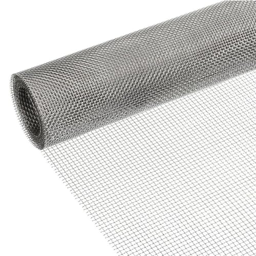 Metaximious 304 Edelstahl Draht Mesh Filter Netting Front Reparatur Metall Fix Woven Mesh Filtration Blatt Werkzeug Teile DIY(8mesh hole 2.9mm 30x100cm) von Metaximious