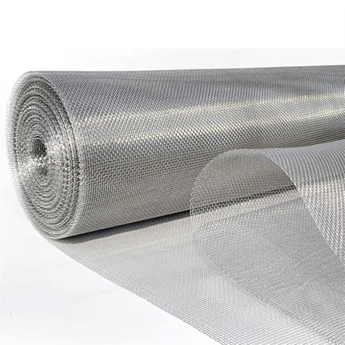 Metaximious 304 Edelstahl-Drahtgewebe-Filtersieb, Filterfolie, Industrie-Fixierwerkzeugnetz, 500 cm x 50 cm DIY(500mesh) von Metaximious