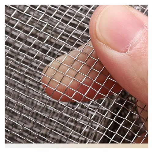 Metaximious 304 Edelstahl-Filtersieb, gewebter Draht, Edelstahl-Siebfilterblatt DIY(10 MESH HOLE 2.3MM 50X200CM) von Metaximious