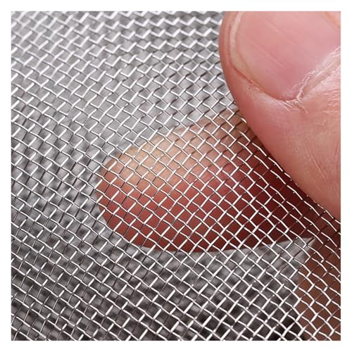 Metaximious 304 Edelstahl-Filtersieb, gewebter Draht, Edelstahl-Siebfilterblatt DIY(20 MESH HOLE 1.1MM 30X250CM) von Metaximious