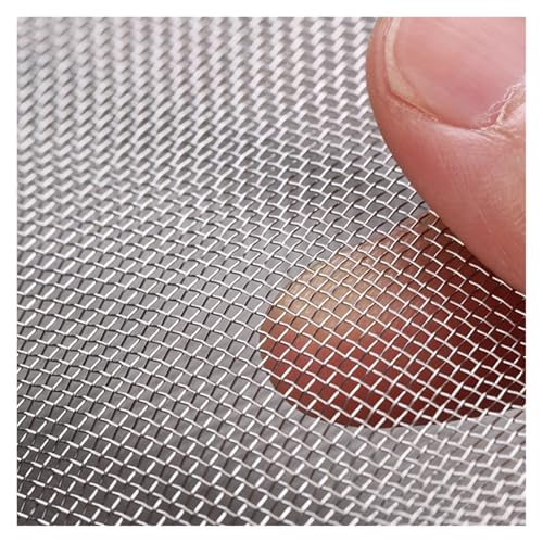 Metaximious 304 Edelstahl-Filtersieb, gewebter Draht, Edelstahl-Siebfilterblatt DIY(24 MESH HOLE 0.9MM 30X250CM) von Metaximious