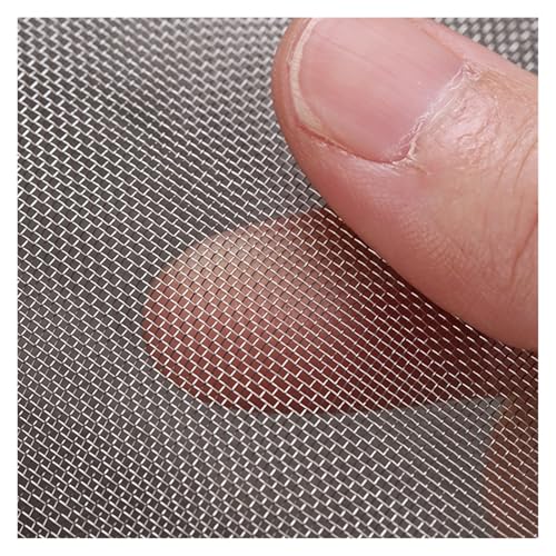 Metaximious 304 Edelstahl-Filtersieb, gewebter Draht, Edelstahl-Siebfilterblatt DIY(40 MESH HOLE 0.52MM 50X150CM) von Metaximious