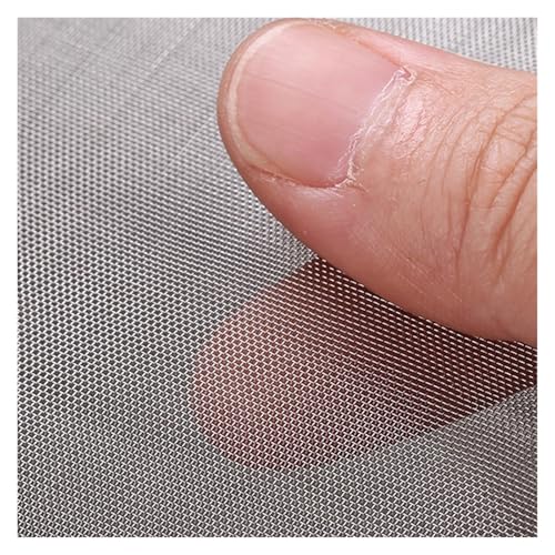Metaximious 304 Edelstahl-Filtersieb, gewebter Draht, Edelstahl-Siebfilterblatt DIY(80 MESH HOLE 0.25MM 50X150CM) von Metaximious