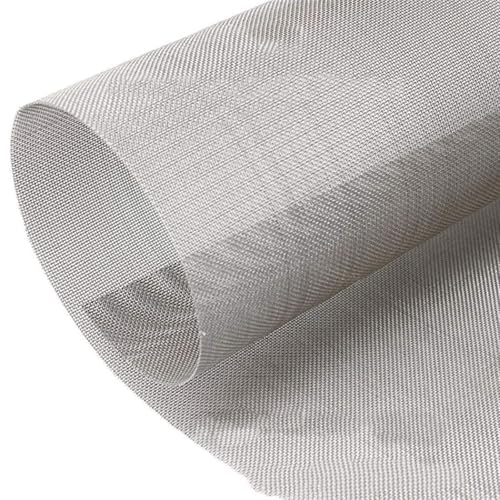 Metaximious 304 Edelstahl Mesh Lebensmittelfilter Metallnetz Filtration Gewebtes Drahtblech Screening Home Küchensiebe DIY(50mesh 20x30cm) von Metaximious