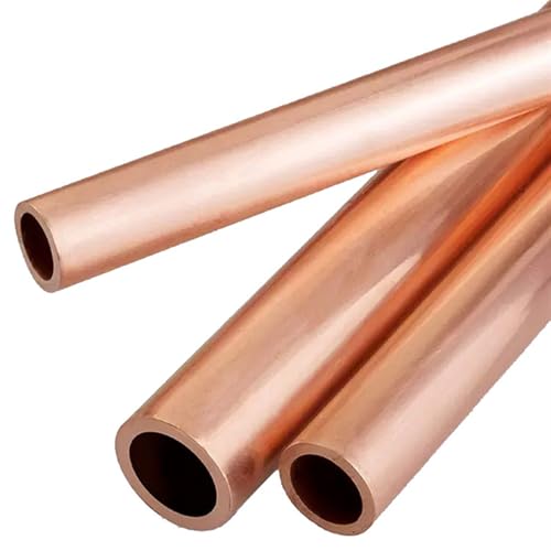 Metaximious 5 stücke Dünne Kupfer Rohr Kupfer Rohr Äußere Durchmesser 2mm 2,5mm 3mm 3,5mm Länge 300mm Hohl Gerade Runde Montage(OD 3 x ID 1mm) von Metaximious