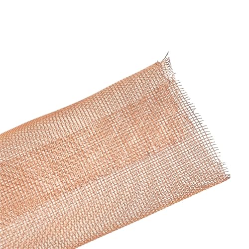 Metaximious 80 Mesh Kupfergewebe Abschirmgewebe Kupfersieb for Trockensiebung Signal Screening Labor DIY(15x15cm) von Metaximious