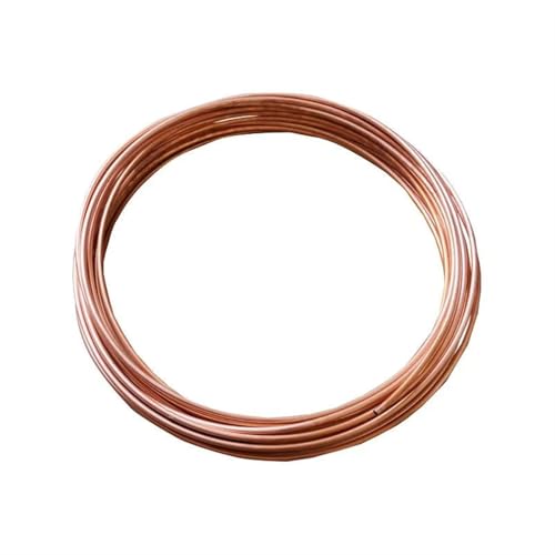 Metaximious 99,9% T2 Kupferrohr Klimaanlage Öl Wasserkühlung Rohr rote Kupferspule weich AD 2 mm 3 mm 4 mm 5 mm 6 mm 8 mm Montage(0.5 meter x 6.35mm x 0.7mm) von Metaximious