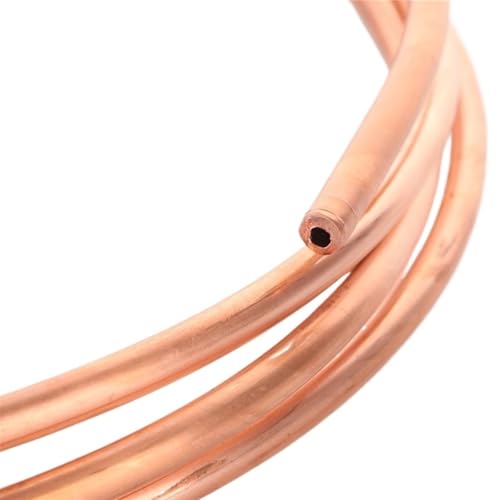 Metaximious 99,9% T2-Weichkupferrohr, 2 mm bis 19 mm, Kupferspulen for Klimaanlagen, Trinkwasseraufbereitungssysteme Montage(19mm x 0.9mm x 1 meter) von Metaximious
