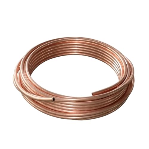Metaximious 99,9% reine, weiche Kupferrohrspule mit 0,5 mm bis 12 mm Außendurchmesser zur Konservierung von Klimaanlagen und Kühlsystemen Montage(2 meter x 8mm x 1.5mm) von Metaximious