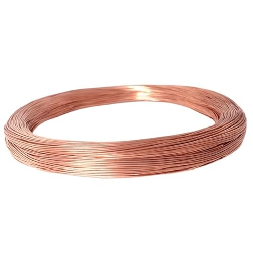 Metaximious 99,9% reine Kupferdrahtrohre, weiche Kupferspulen for Klimaanlagen und Heimwerkerarbeiten Montage(10 meter 1.6mm x 0.5mm) von Metaximious
