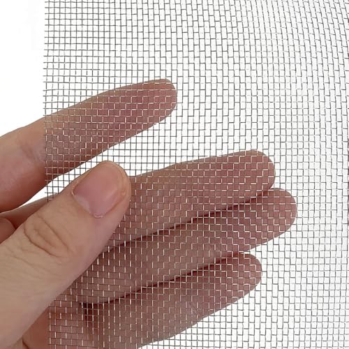 Metaximious Edelstahl-Maschenfilter, Reparatur der Metallfront, fester Maschenfilter, gewebter Draht, Siebplattensieb DIY(300mesh 20x30cm) von Metaximious