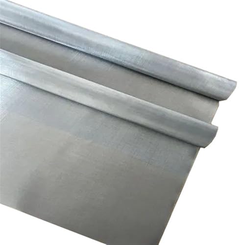 Metaximious Edelstahl-Siebfilterblattfilter 4 Mesh 500 Mesh Gewebter Draht DIY(30x60cm 8 mesh) von Metaximious