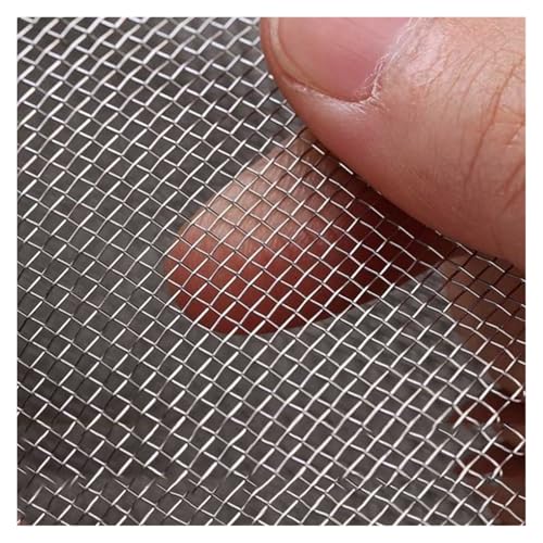 Metaximious Filternetz, Metall, Wasserfiltration, Siebsieb, Lebensmittelqualität 304 Edelstahlgewebe, Heimküche, Lebensmittel, Bohnenpulver, Öl DIY(60Mesh 0.35mm) von Metaximious