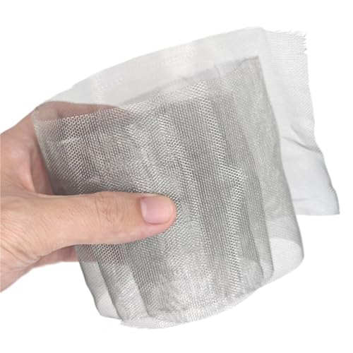 Metaximious Gewebter Draht 304 Edelstahl-Filterschirm 5 8 20 30 40 400 Mesh Sheet DIY(16 MESH HOLE 1.4MM 50X100CM) von Metaximious