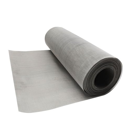 Metaximious Gewebtes Drahtblech 304 Edelstahl Maschenweite Metallnetz Filtration Screening Filter Home Küche Siebe DIY(120mesh 50x50cm) von Metaximious