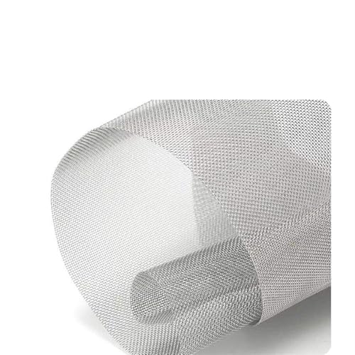 Metaximious Home Küche Siebe 304 Edelstahl Mesh Breite Lebensmittel Filter Metall Net Filtration Gewebte Draht Blatt Screening DIY(10MESH 15x30cm) von Metaximious