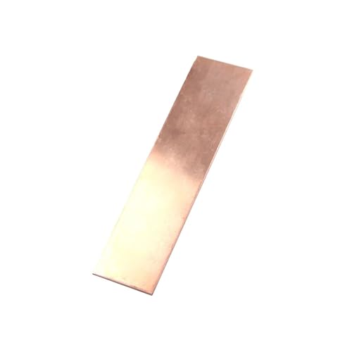 Metaximious Kupferplatten und -stäbe for Heimwerkerprojekte und industrielle Anwendungen 2 mm 3 mm 4 mm 5 mm Handwerk(2x60x100mm) von Metaximious