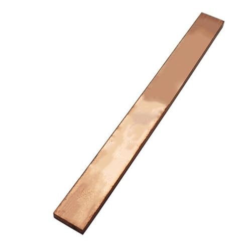Metaximious Kupferplattenstange 10 mm 20 mm 25 mm 30 mm 40 mm 50 mm 60 mm 80 mm for Heimwerker- und professionelle Projekte Handwerk(4x40x450mm) von Metaximious