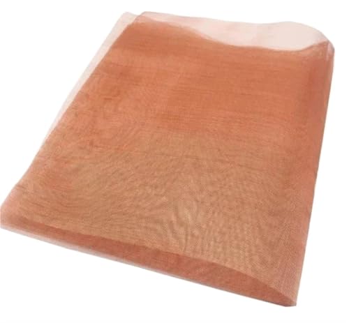 Metaximious Lila Kupfernetz 10 bis 200 Mesh Anti-Signal Elektromagnetische Signal Abschirmung Filter Kupfer Draht DIY(80 mesh 100x100cm) von Metaximious