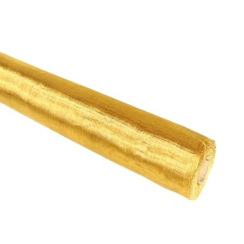 Metaximious Messinggewebe aus Drahtgeflecht, Abschirmgewebe, 20 bis 200 Maschen, Farbfiltersieb, nicht magnetisches Signalsiebnetz DIY(40Mesh 0.52mm) von Metaximious