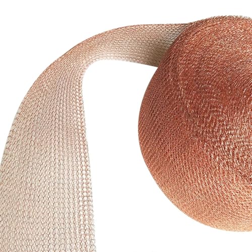 Metaximious Reines Kupfer Mesh Woven Filter Sanitär Lebensmittel Grade for Destillation Gerät 4 Meter DIY(12.7cm x 4 Meter) von Metaximious