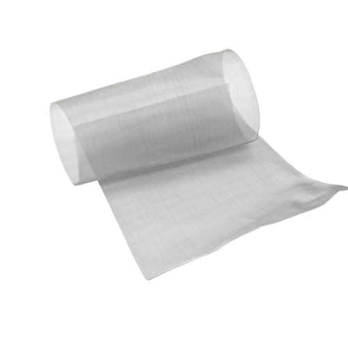 Metaximious Sieb Industrielle Fixierwerkzeuge Netz 6 bis 400 Maschenweite 304 Edelstahlgewebe Drahtfiltersieb Maschenfilterblatt DIY(100Mesh 0.18mm) von Metaximious