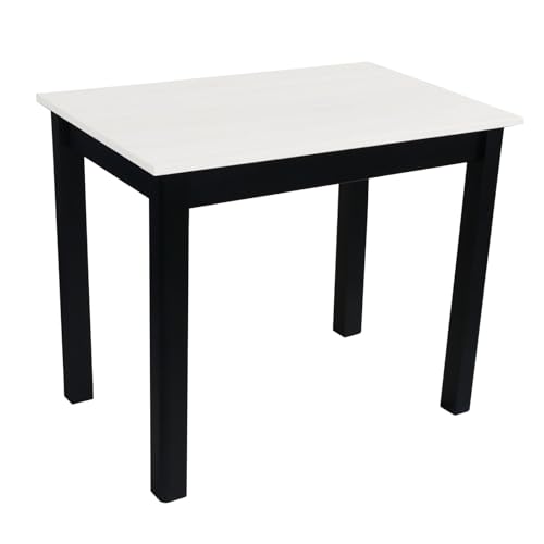 Metdrew Esstisch aus Holz |Tisch 100 x 60 cm | für 4 Personen |Wohnzimmertisch | aus Kiefernholz | klein | Skandinavischer Stil | küchentisch | Tischplatte: Alaska Weiß Metdrew Esstisch aus Holz |Tisch 100 x 60 cm | für 4 Personen |Wohnzimmertisch | aus Kiefernholz | klein | Skandinavischer Stil | küchentisch | Tischplatte: Alaska Weiß von Metdrew