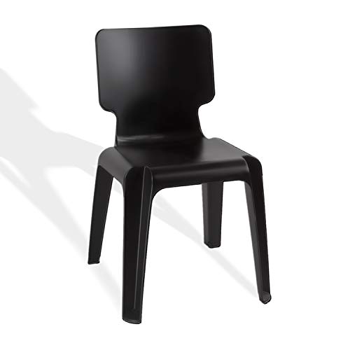 Metra Stapelstuhl, Kunststoff Stuhl Authentics Wait robust versch.Farben schwarz von Metra
