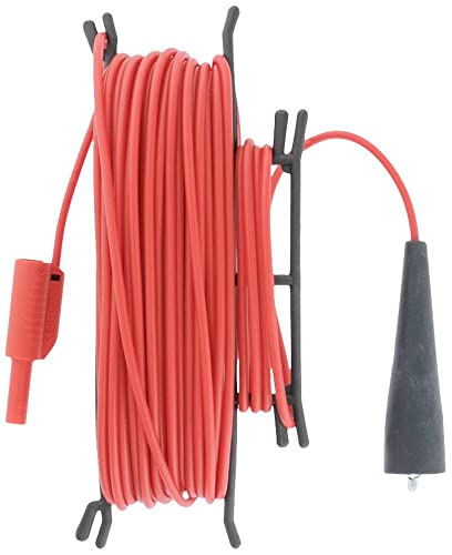 Metrel A 1026 Sicherheits-Messleitung Bananenstecker 4mm Krokoklemmen 20m Rot 1St. von Metrel