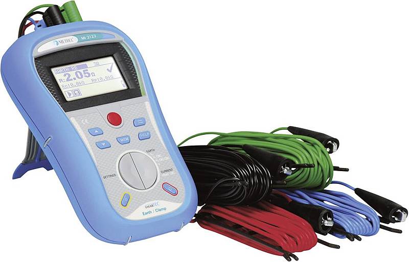 Metrel MI 3123 Kalibriert nach ISO Erdungsmessgerät Magnethalter von Metrel
