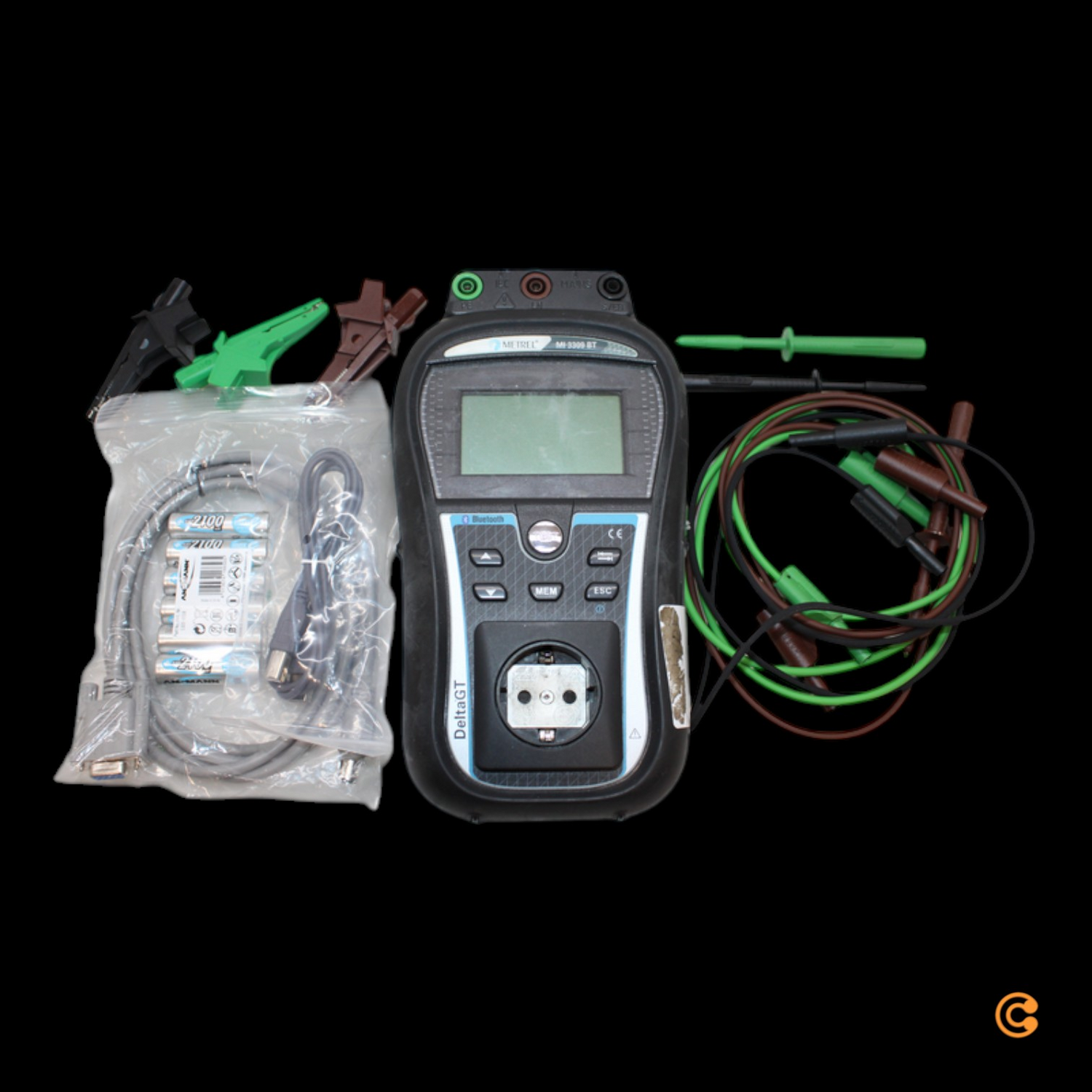 Metrel Mi 3309 Bt Vde Prüfgerät Testgerät Messgerät Kalibriert (Iso)  D-Ware von Metrel