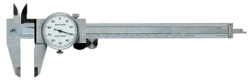 Metrica 10023 Uhr-Messschieber Messschieber 150 mm von Metrica