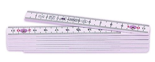 Metrica 19043 Glasfaser-Massstab 1 m, rote Dezimalen Metrica 19043 Glasfaser-Massstab 1 m, rote Dezimalen von Metrica