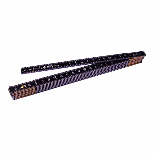 Metrica 20108 Alu-Gliedermassstab 1 m Oxyd, schwarz Metrica 20108 Alu-Gliedermassstab 1 m Oxyd, schwarz von Metrica