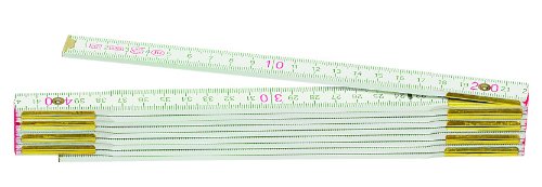 Metrica 23130 Holzgliedermassstab 2 m, rote Dezimalzahl, weiß Metrica 23130 Holzgliedermassstab 2 m, rote Dezimalzahl, weiß von Metrica
