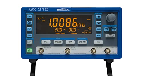 GX 310-P USB Funktionsgenerator, Metrix Funktionsgenerator 0.001 Hz - 10 MHz Dreieckig, Rechteckig, Sinus von Metrix