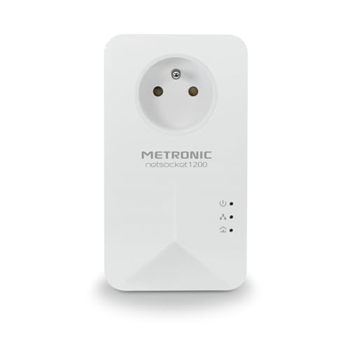METRONIC 495486 CPL Netsocket 1200 Steckdose mit ausziehbarer Steckdose METRONIC 495486 CPL Netsocket 1200 Steckdose mit ausziehbarer Steckdose von Metronic