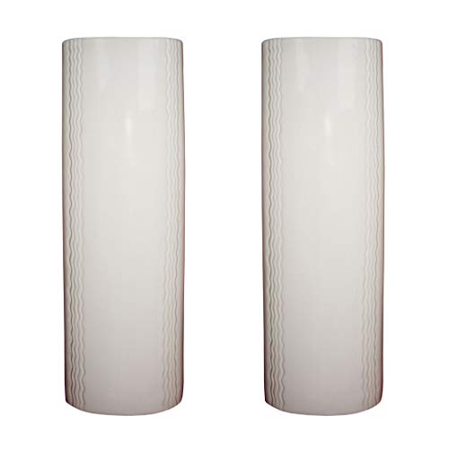 Luftbefeuchter 2-teiliges Set aus Keramik XXL 750ml neutral schlicht lang weiß zur Befestigung am Heizkörper Heizung Wasserverdunster Diffuser a1667 Luftbefeuchter 2-teiliges Set aus Keramik XXL 750ml neutral schlicht lang weiß zur Befestigung am Heizkörper Heizung Wasserverdunster Diffuser a1667 von Metrox