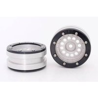 Metsafil 1:10 Crawler Felgen PT-Bullet Silber 2St. von Metsafil