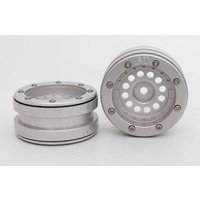 Metsafil 1:10 Crawler Felgen PT-Bullet Silber 2St. von Metsafil