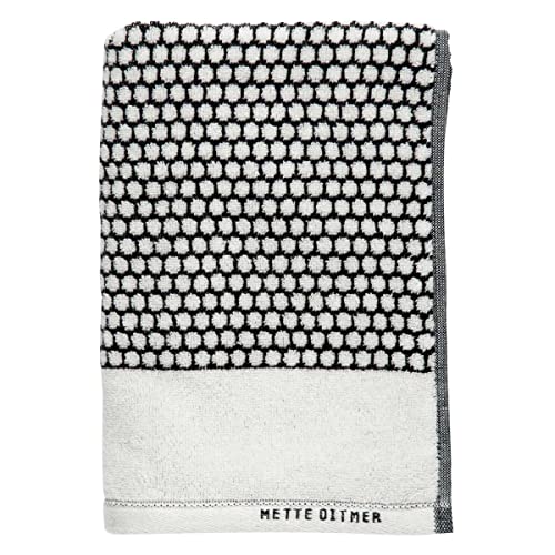Grid Design Duschtuch Mette Ditmer schwarz Weiss 70x140 cm von Mette Ditmer Denmark Design