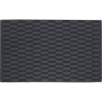 Frotteematte Geo anthracite von Mette Ditmer Design