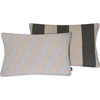 Mette Ditmer - Across Kilim Kissenbezug, 40 x 60 cm, light grey von Mette Ditmer