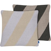 Mette Ditmer - Across Kilim Kissenbezug, 50 x 50 cm, light grey von Mette Ditmer